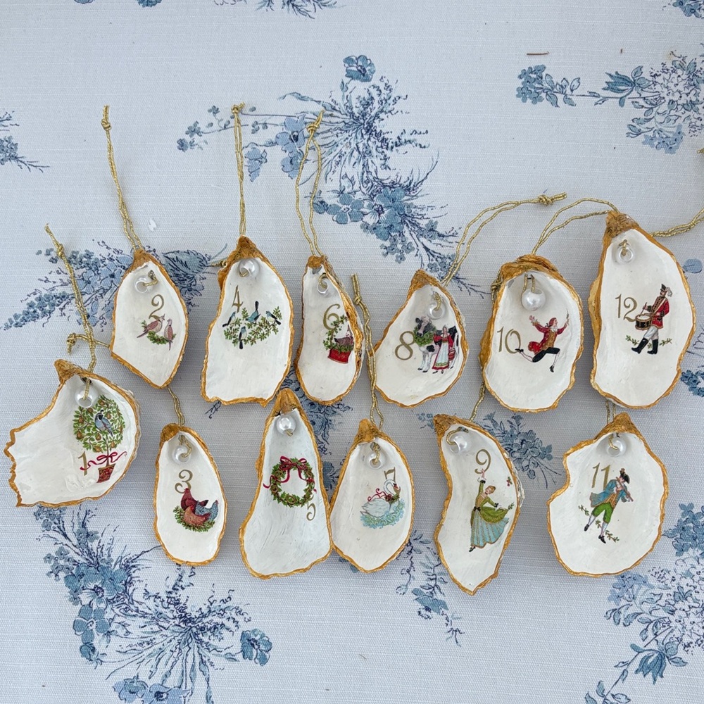 12 Days of Christmas Ornaments